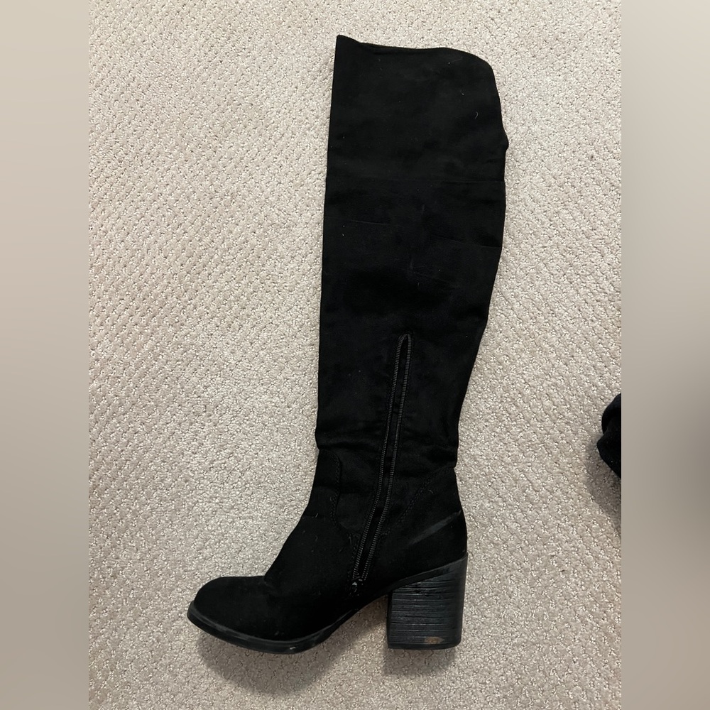 Knee high boots